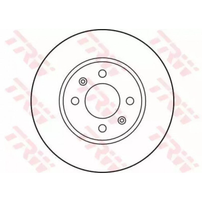 DF1627  TRW - Гальмівний диск — фото товара №2