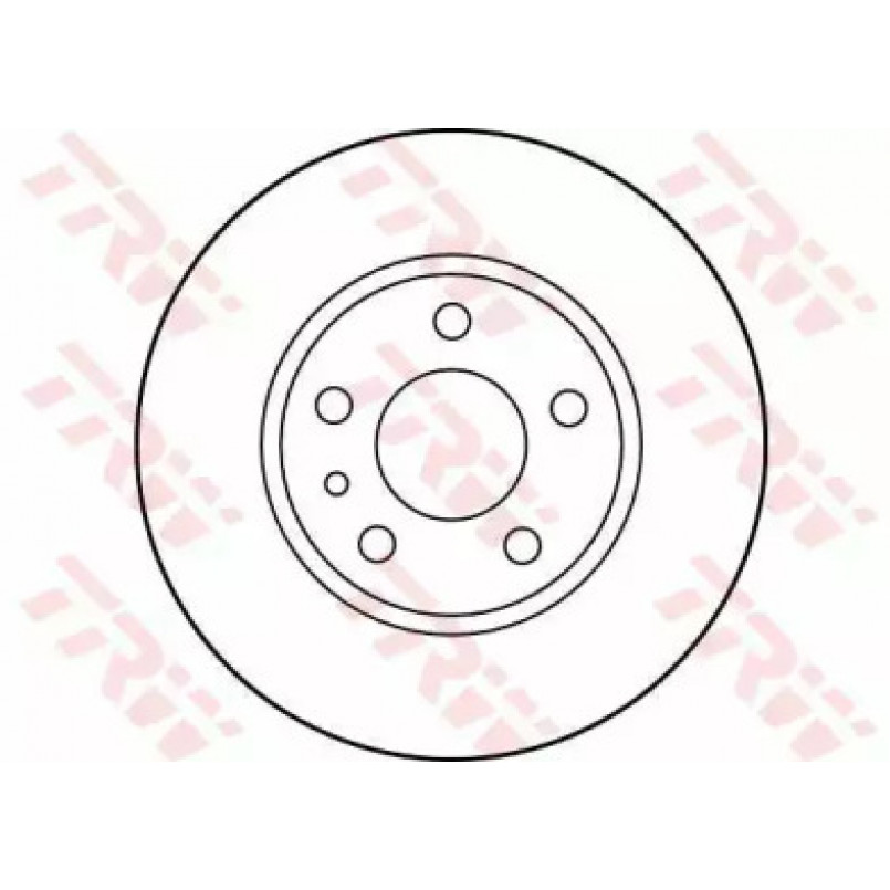 DF1739  TRW - Гальмівний диск — фото товара №2