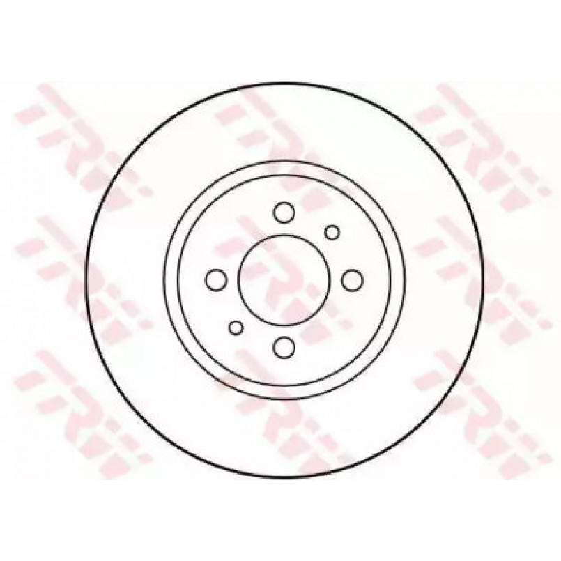 DF1743  TRW - Гальмівний диск — фото товара №2