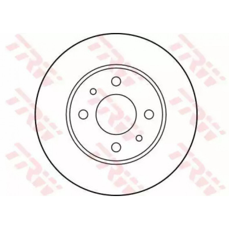 DF1745  TRW - Гальмівний диск — фото товара №2