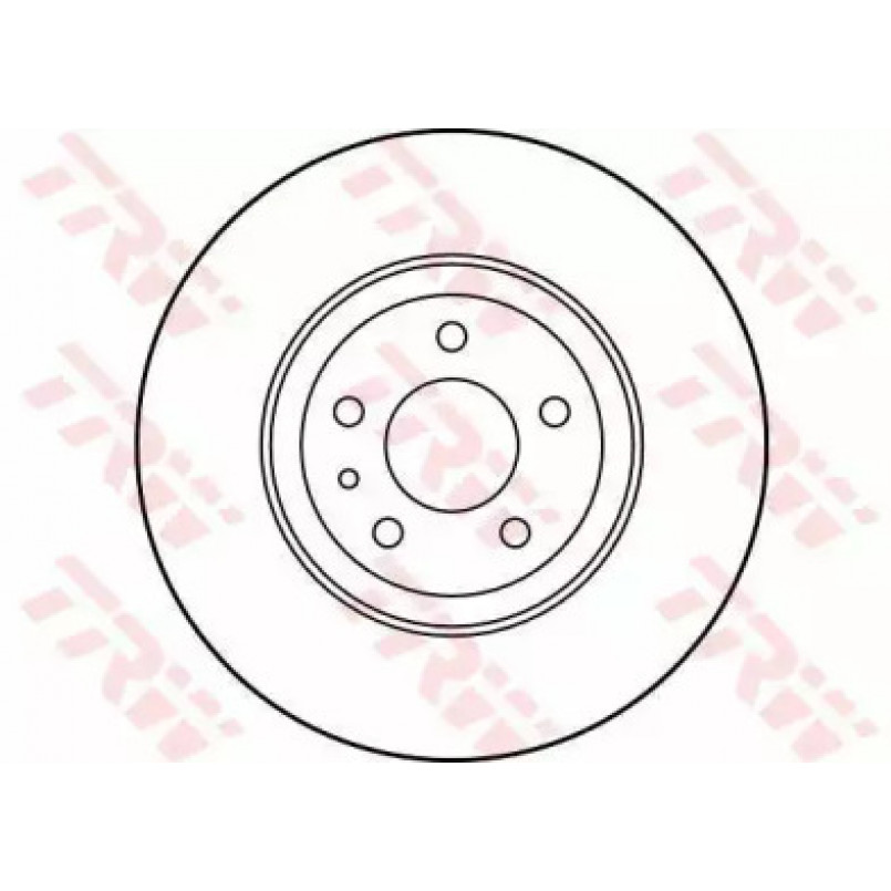 DF1749  TRW - Гальмівний диск — фото товара №2