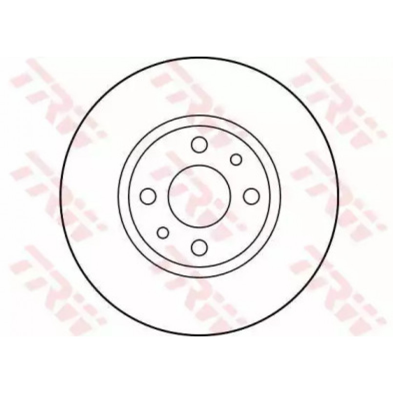 DF1790  TRW - Гальмівний диск — фото товара №2
