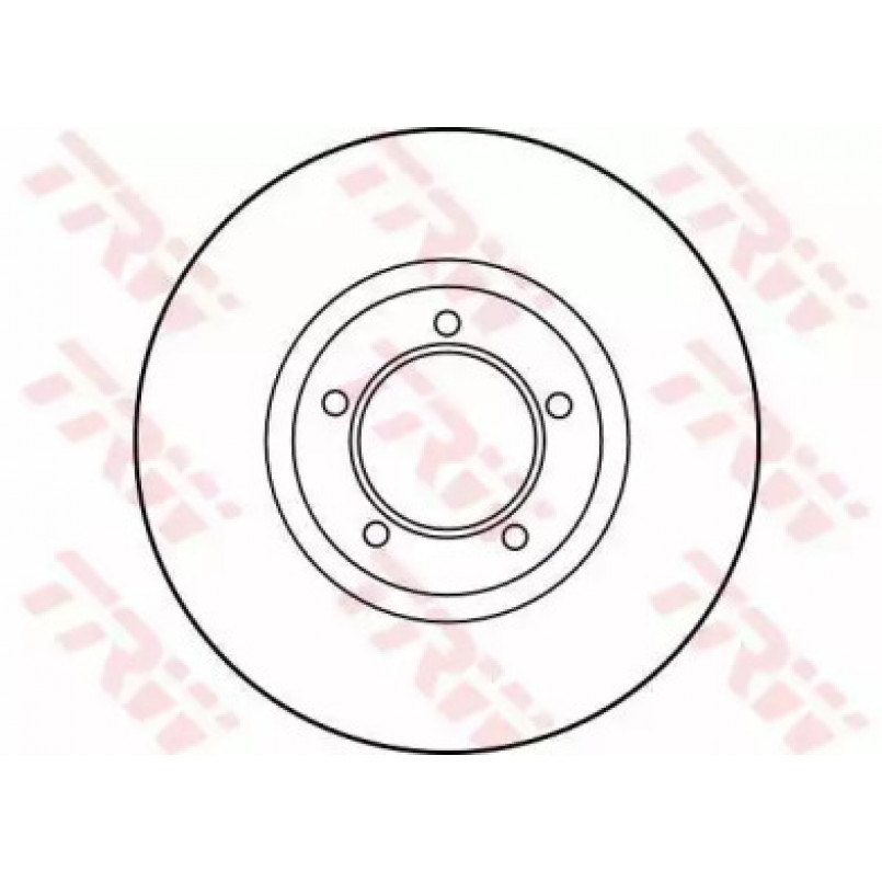 DF1826  TRW - Гальмівний диск — фото товара №2