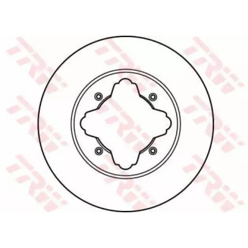 DF2024  TRW - Гальмівний диск — фото товара №2