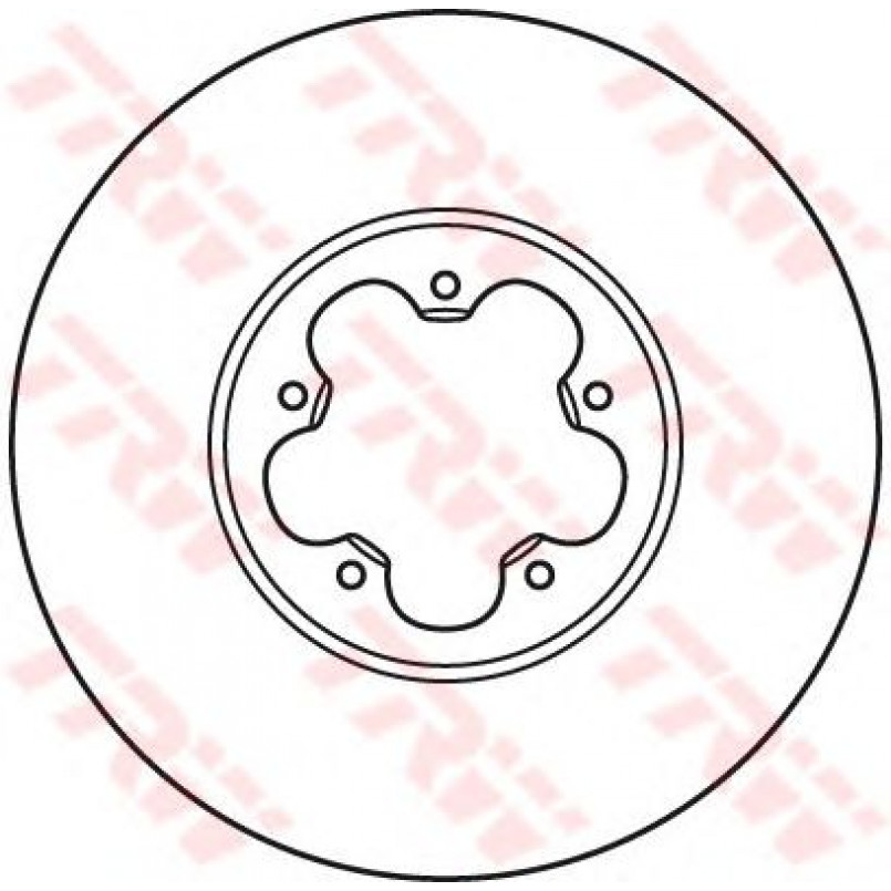 DF2390S  TRW - Гальмівний диск — фото товара №2