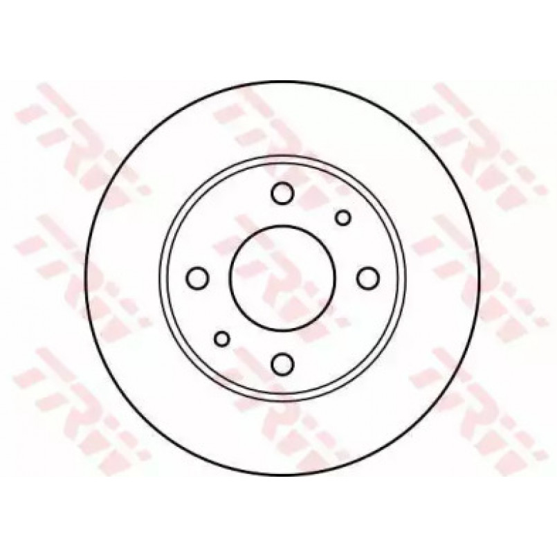 DF2576  TRW - Гальмівний диск — фото товара №2