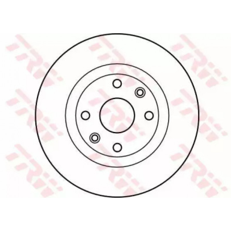 DF2586  TRW - Гальмівний диск — фото товара №2
