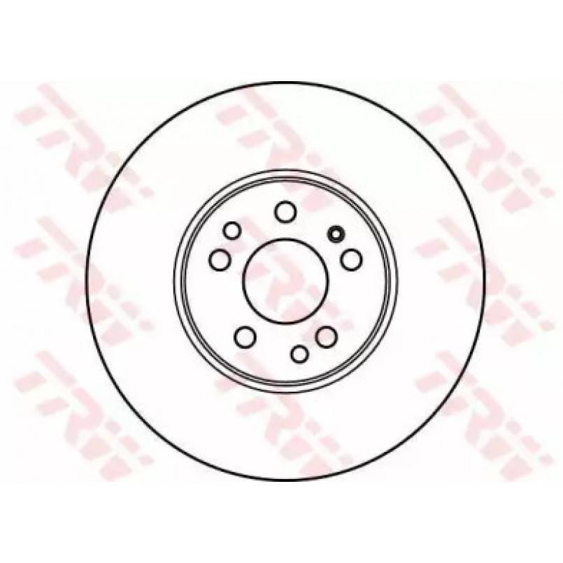 DF2595S  TRW - Гальмівний диск — фото товара №2