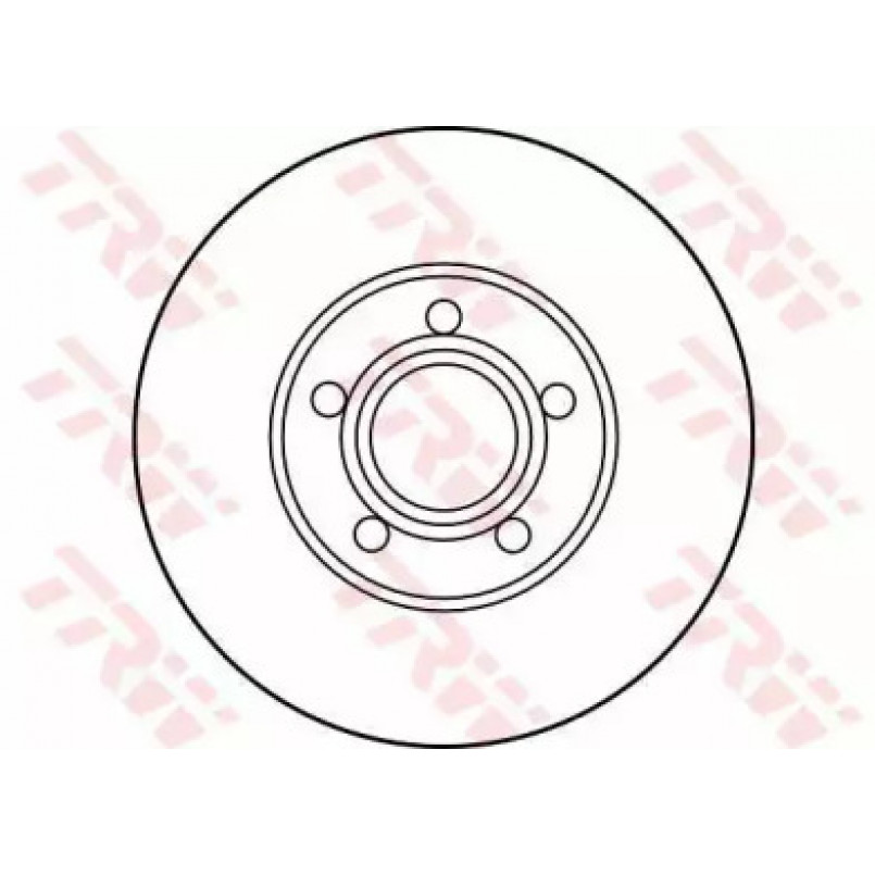 DF2652  TRW - Гальмівний диск — фото товара №2