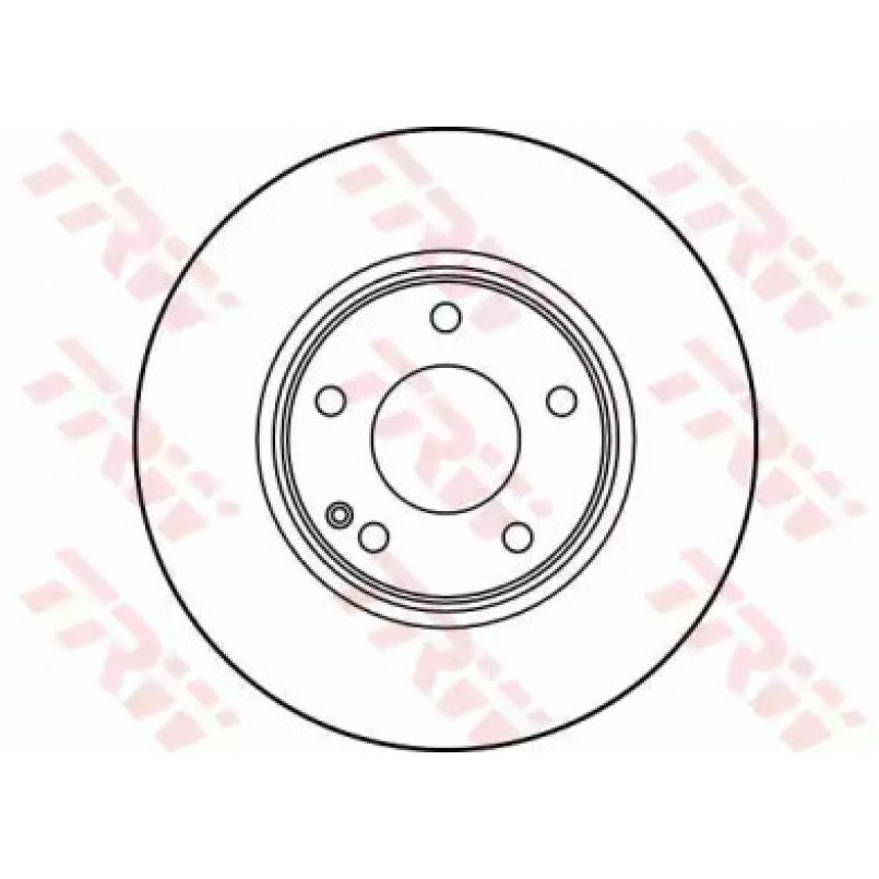 DF2654  TRW - Гальмівний диск — фото товара №2