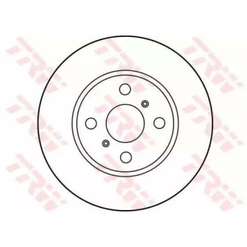 DF2658  TRW - Гальмівний диск — фото товара №2