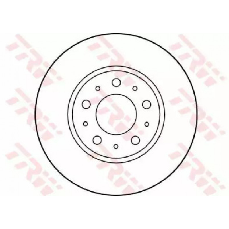 DF2671  TRW - Гальмівний диск — фото товара №2