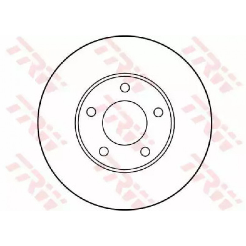 DF2678  TRW - Гальмівний диск — фото товара №2