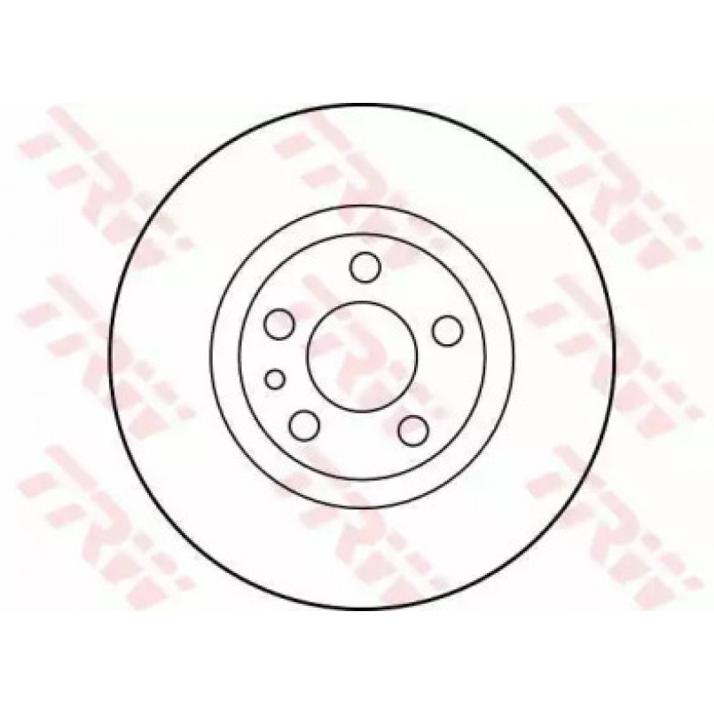 DF2716  TRW - Гальмівний диск — фото товара №2