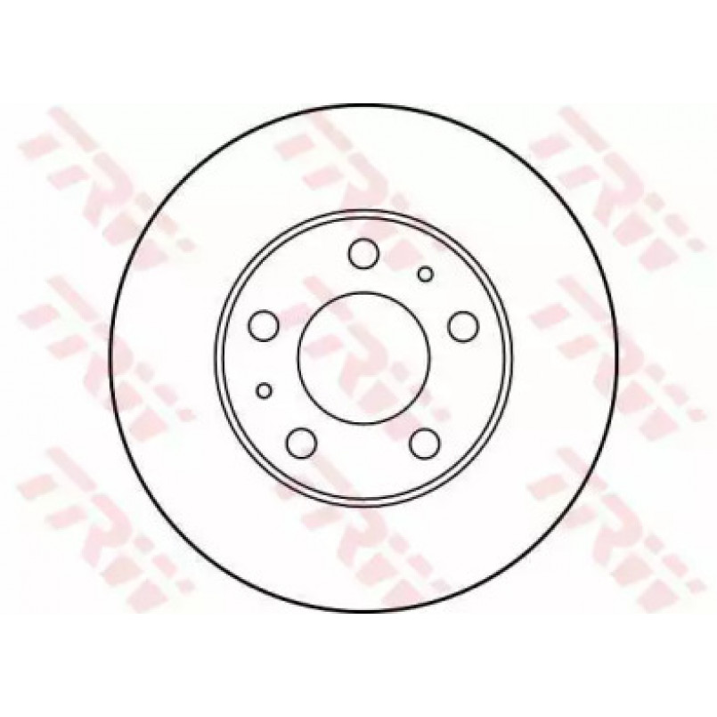 DF2721  TRW - Гальмівний диск — фото товара №2