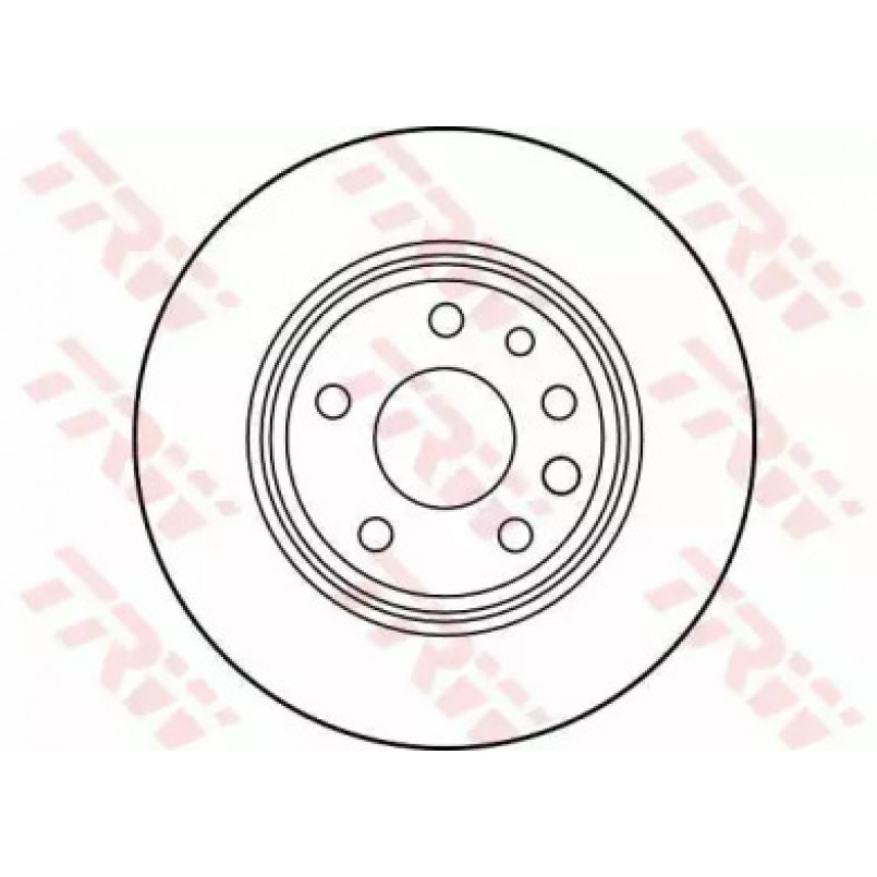 DF2773  TRW - Гальмівний диск — фото товара №2