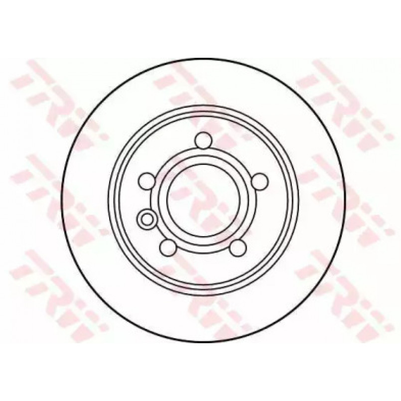DF2777  TRW - Гальмівний диск — фото товара №2
