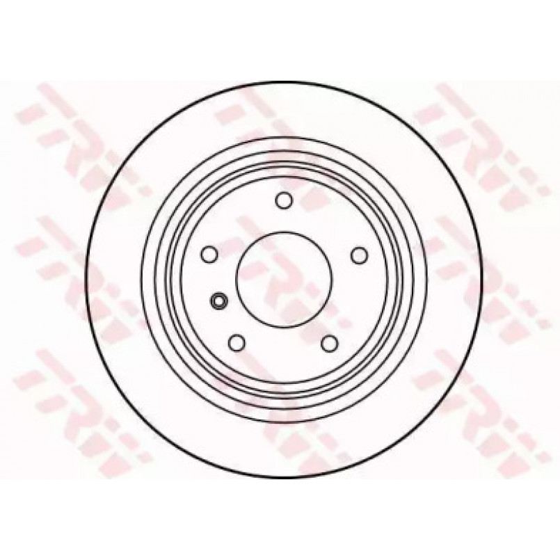 DF2783  TRW - Гальмівний диск — фото товара №2