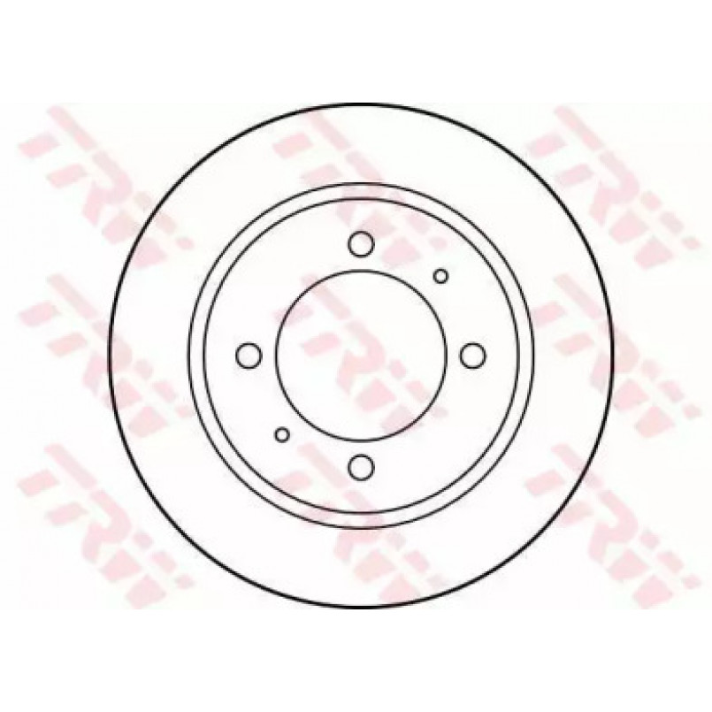 DF2784  TRW - Гальмівний диск — фото товара №2