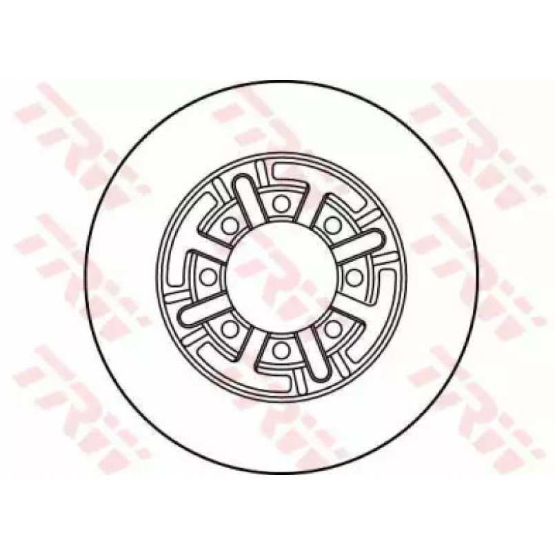 DF2787  TRW - Гальмівний диск — фото товара №2