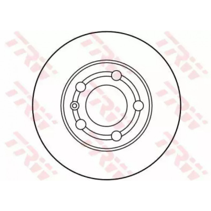 DF2805  TRW - Гальмівний диск — фото товара №2