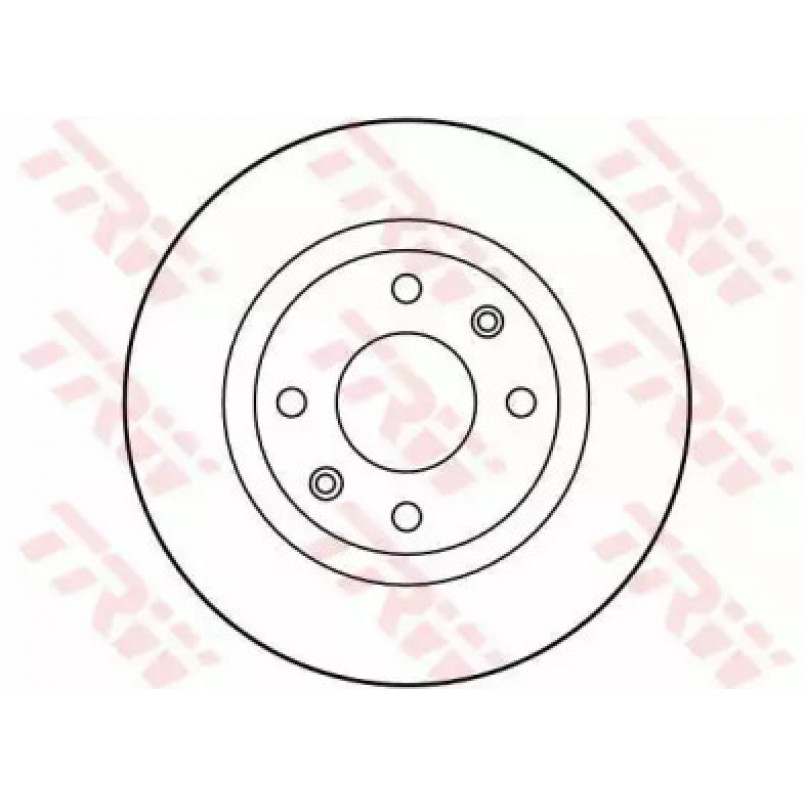 DF2808  TRW - Гальмівний диск — фото товара №2