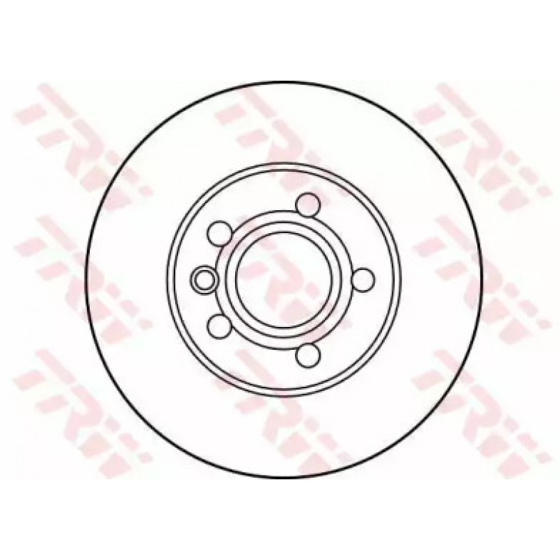 DF2809  TRW - Гальмівний диск — фото товара №2