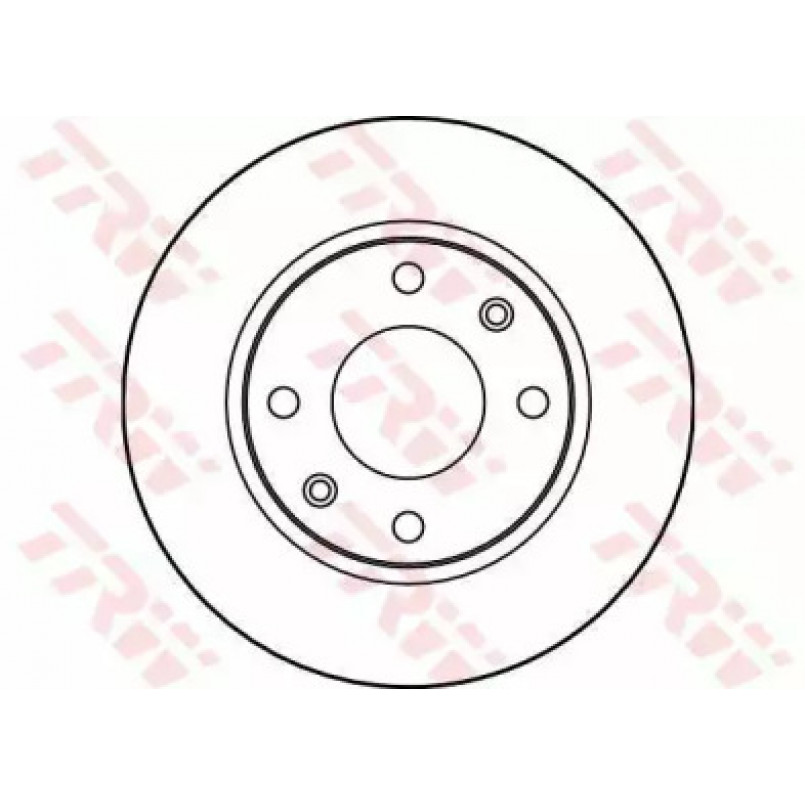DF2815  TRW - Гальмівний диск — фото товара №2