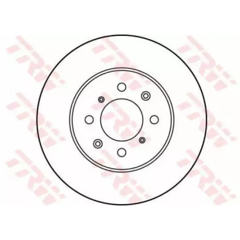 DF3021  TRW - Гальмівний диск — фото товара №2