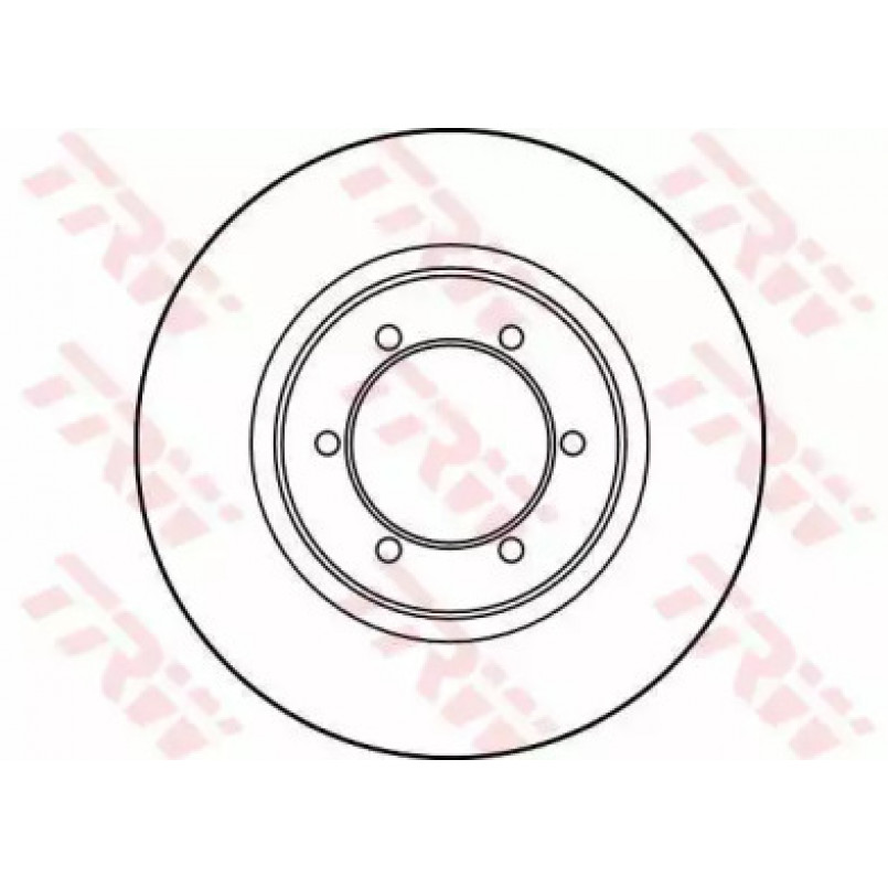 DF3118  TRW - Гальмівний диск — фото товара №2