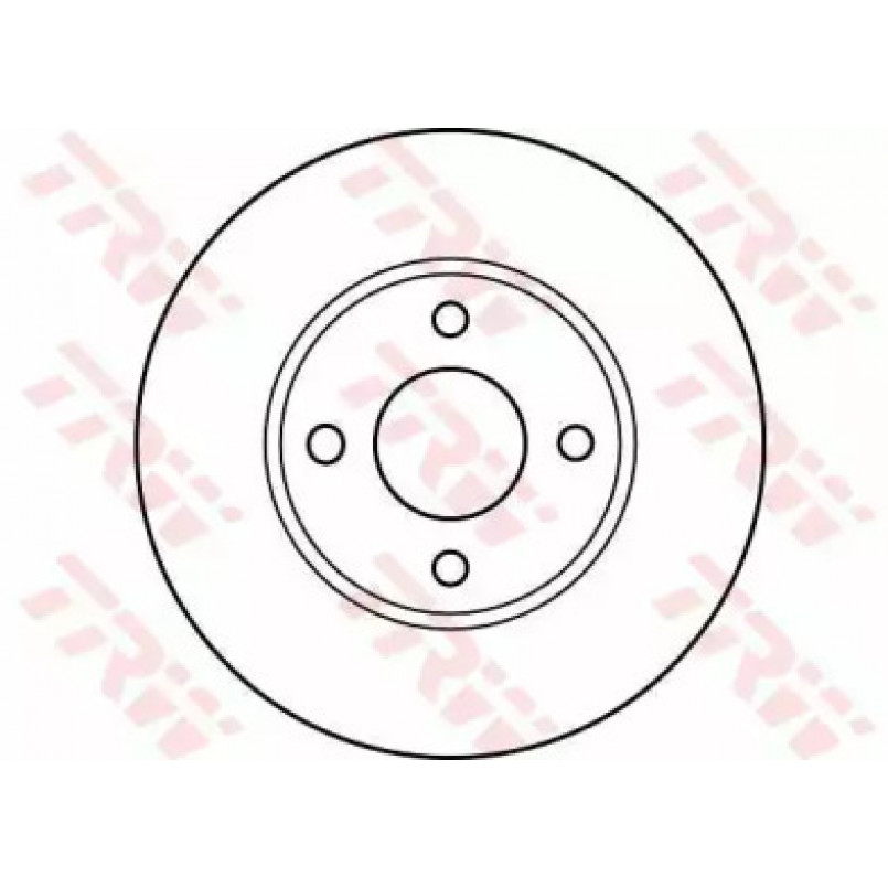 DF4019  TRW - Гальмівний диск — фото товара №2