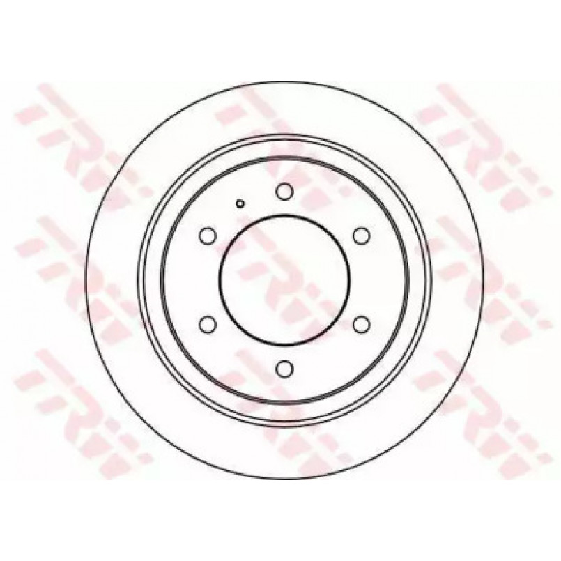 DF4030  TRW - Гальмівний диск — фото товара №2