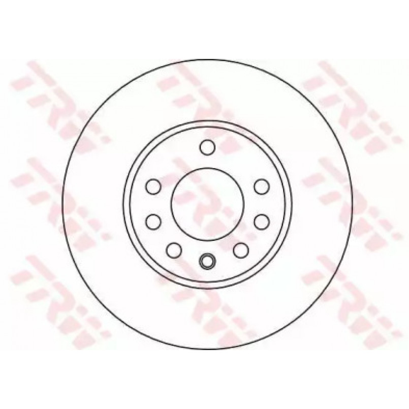 DF4048  TRW - Гальмівний диск — фото товара №2