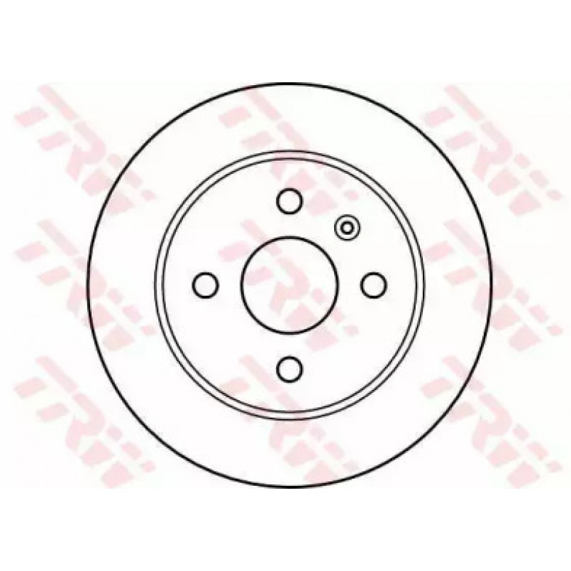 DF4050  TRW - Гальмівний диск — фото товара №2