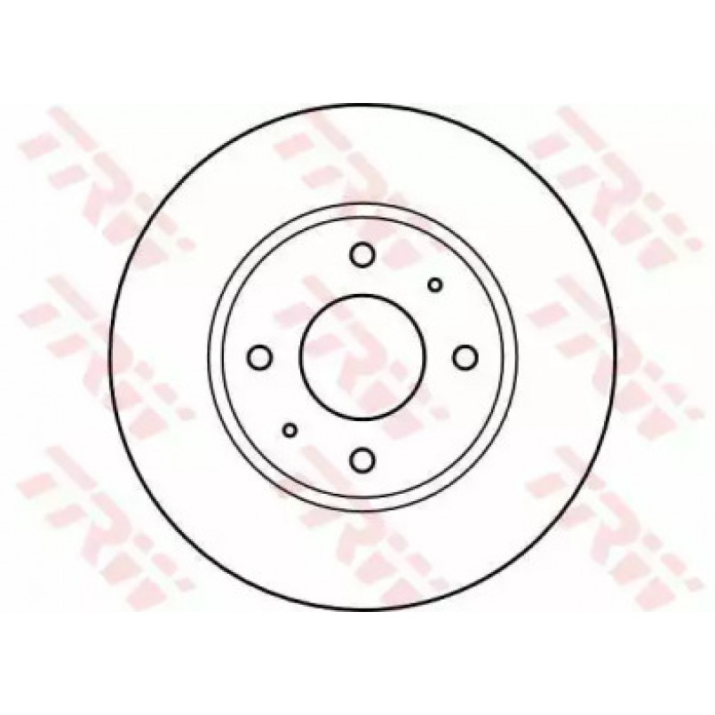 DF4054  TRW - Гальмівний диск — фото товара №2