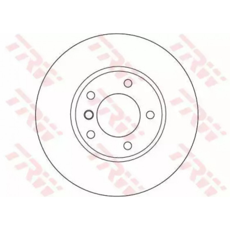 DF4055  TRW - Гальмівний диск — фото товара №2
