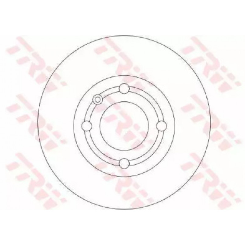 DF4062  TRW - Гальмівний диск — фото товара №2