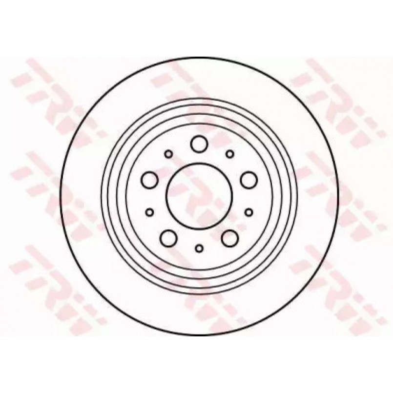 DF4066  TRW - Гальмівний диск — фото товара №2
