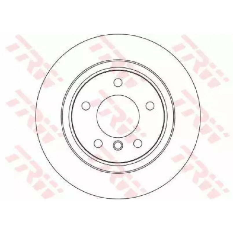 DF4069  TRW - Гальмівний диск — фото товара №2