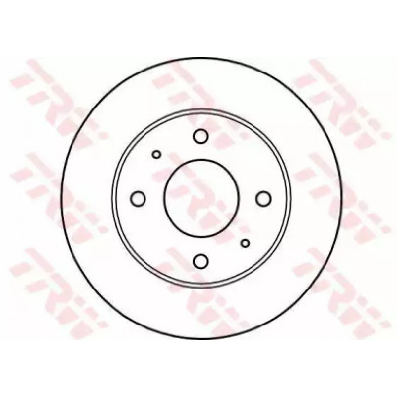DF4081  TRW - Гальмівний диск — фото товара №2