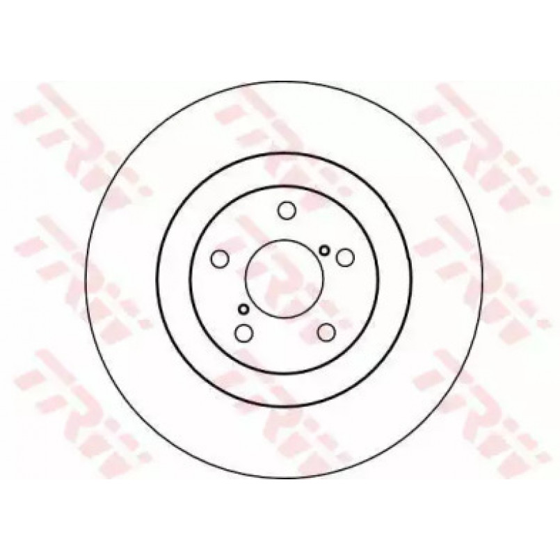 DF4104  TRW - Гальмівний диск — фото товара №2