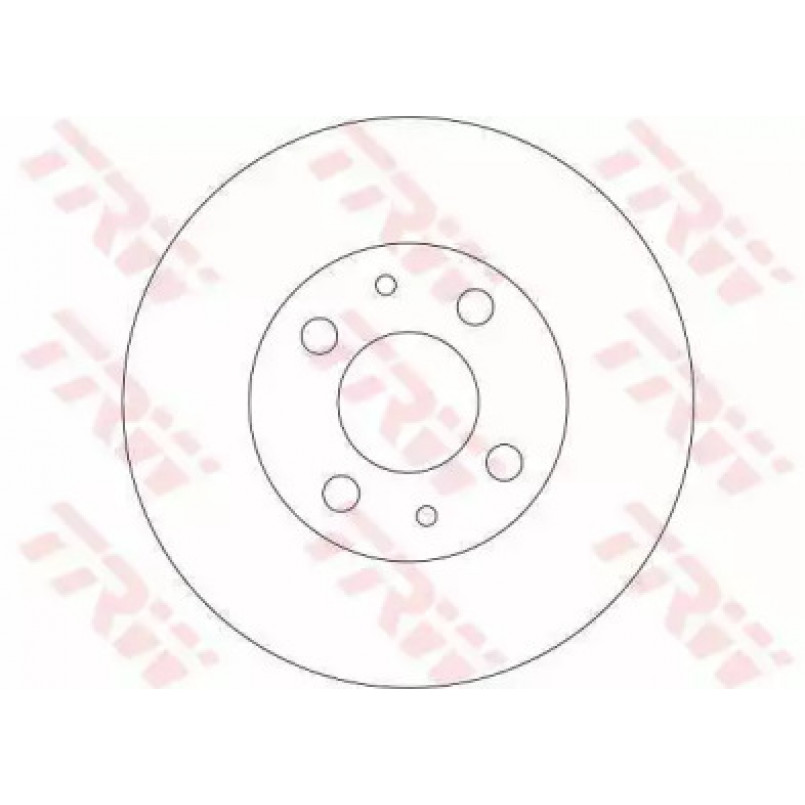DF4107  TRW - Гальмівний диск — фото товара №2