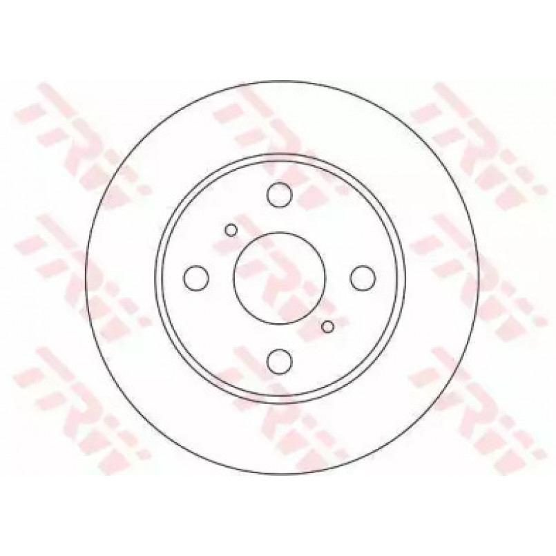 DF4112  TRW - Гальмівний диск — фото товара №2