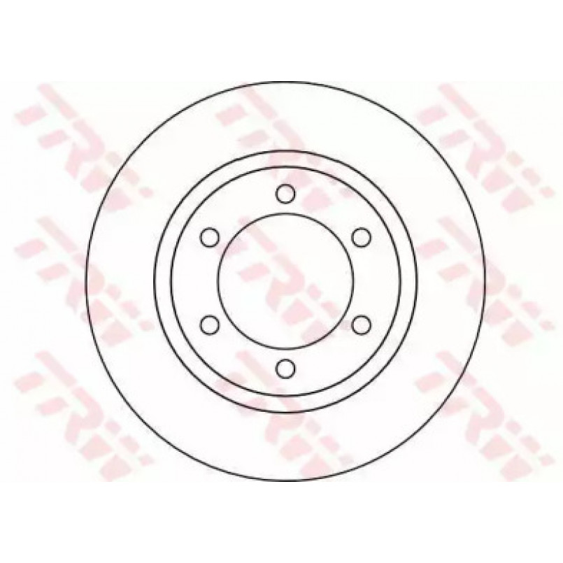 DF4115  TRW - Гальмівний диск — фото товара №2