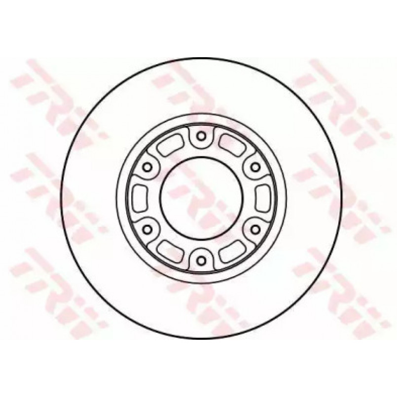 DF4116  TRW - Гальмівний диск — фото товара №2