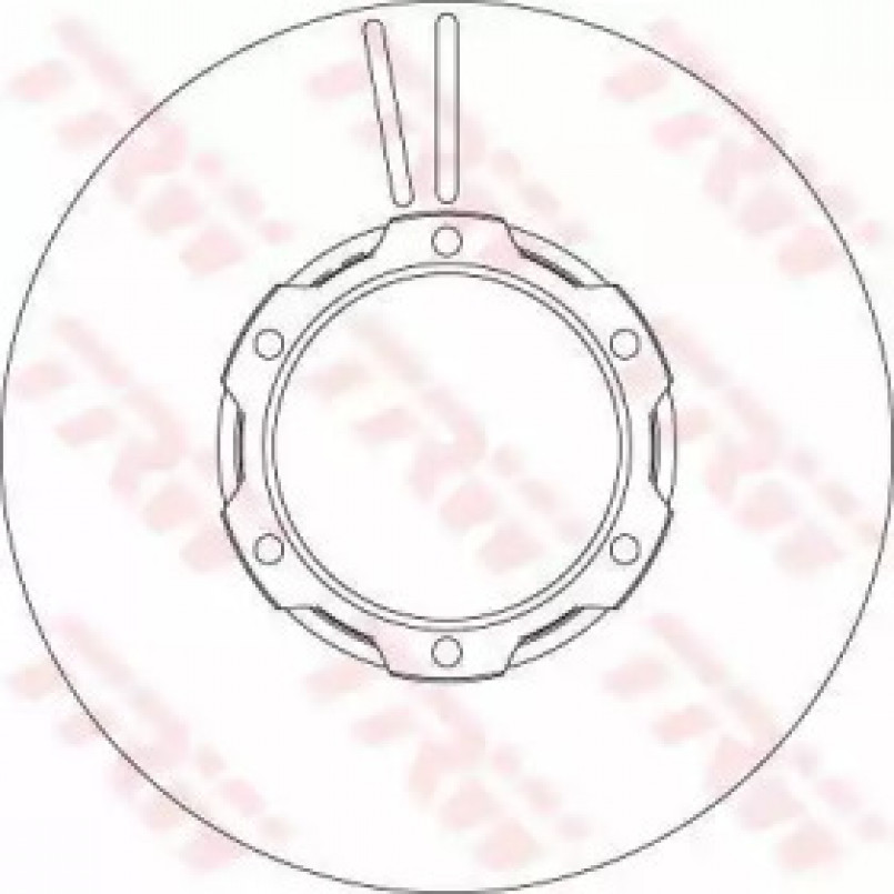 DF4144S  TRW - Гальмівний диск — фото товара №2