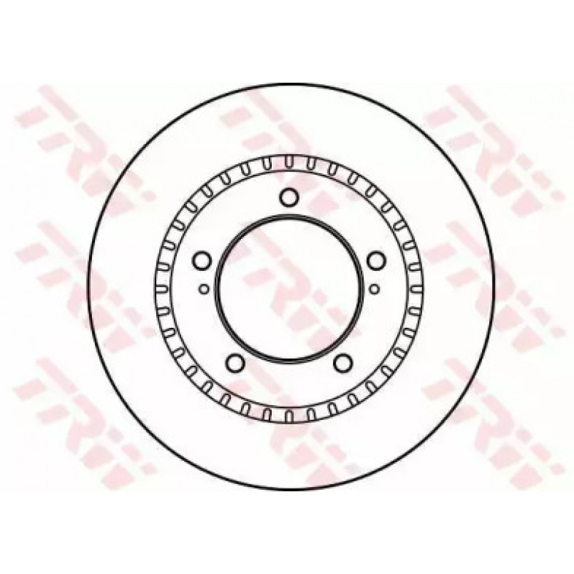 DF4156  TRW - Гальмівний диск — фото товара №2