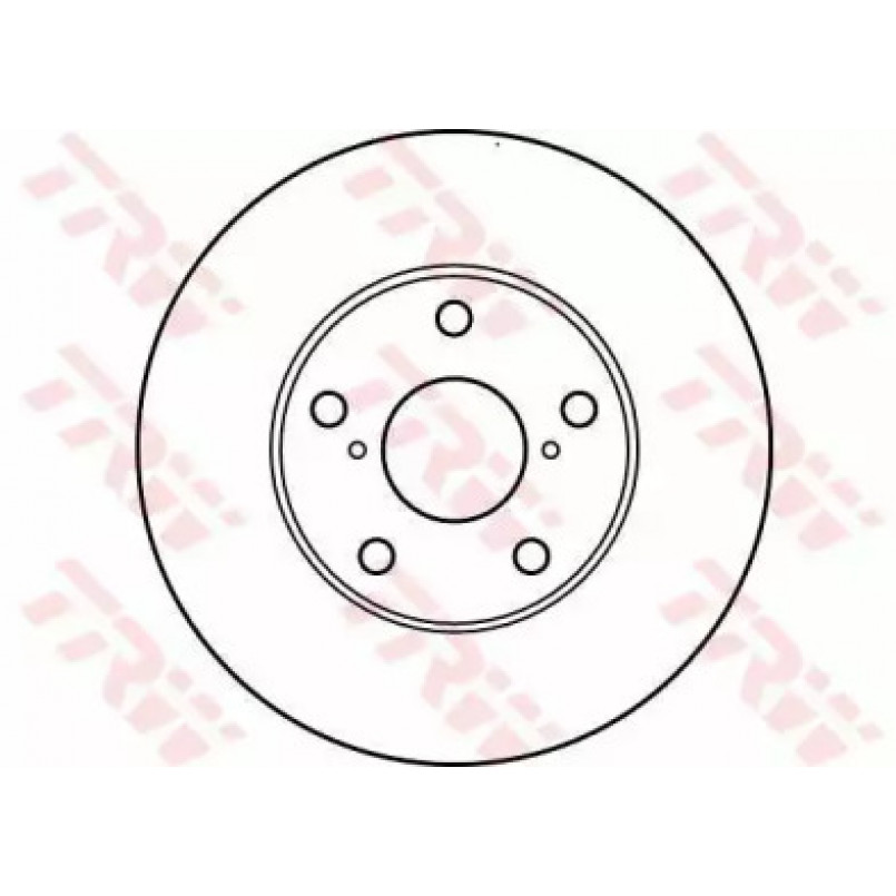 DF4161  TRW - Гальмівний диск — фото товара №2