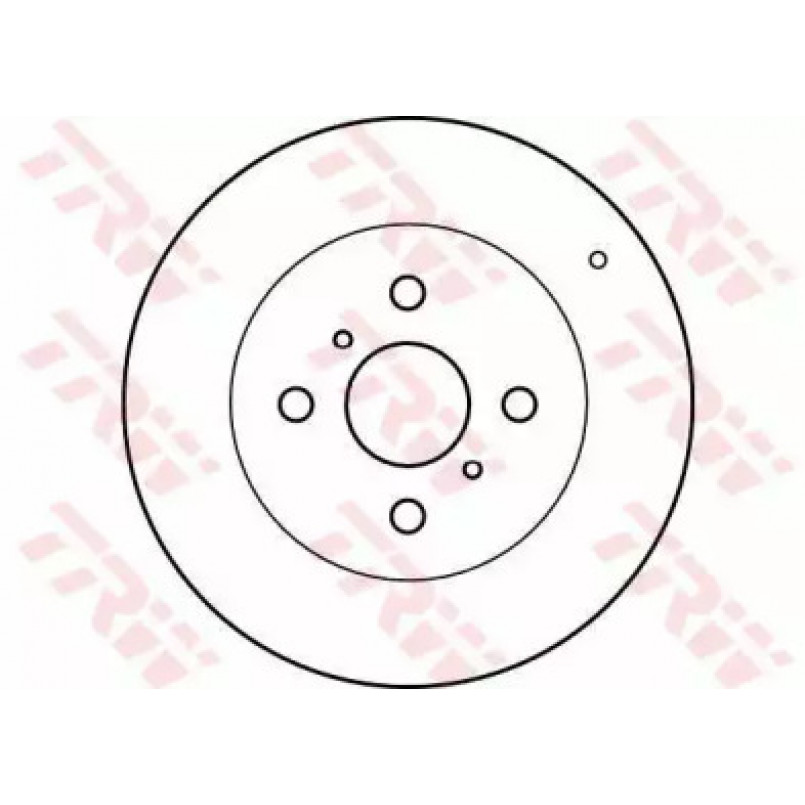DF4163  TRW - Гальмівний диск — фото товара №2
