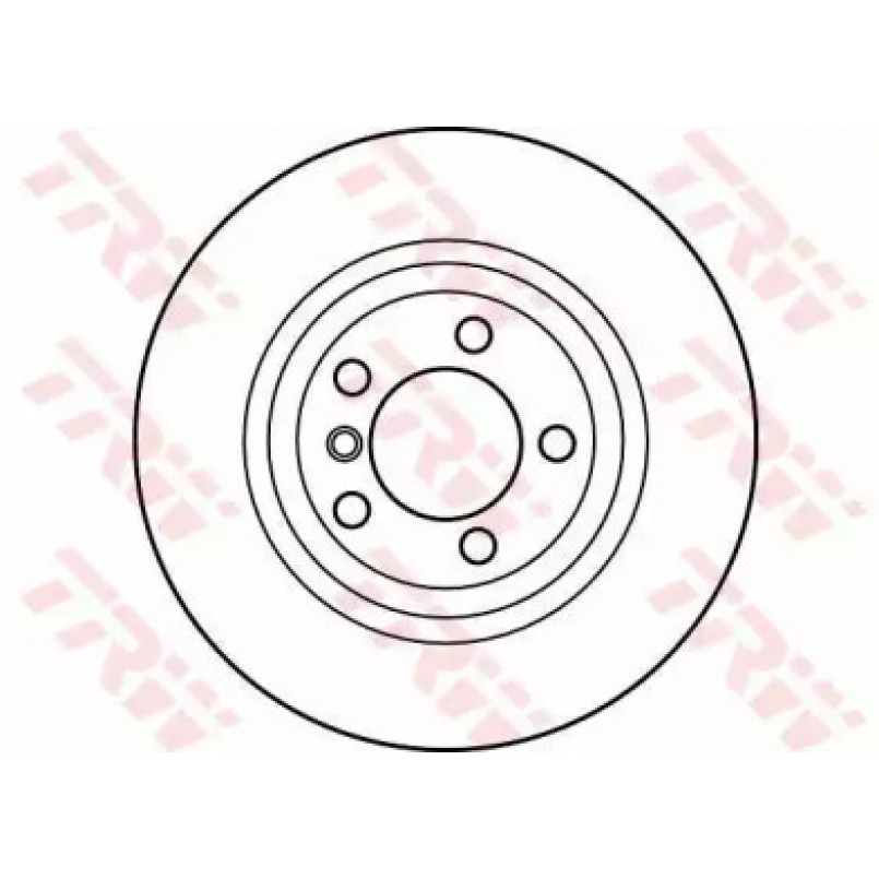 DF4166  TRW - Гальмівний диск — фото товара №2